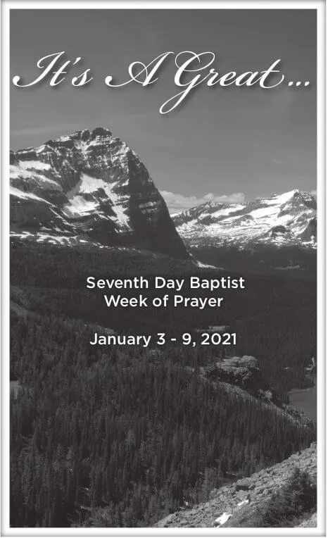 Cover of 2021 Week of Prayer - It’s A Great...